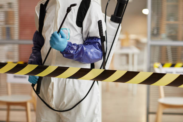 Professional Drug Lab Cleanup technician working in Somerville, TX